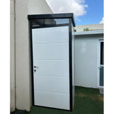 Abri de jardin modulaire isolé 1x1m profils noirs - plancher inclus - Everbox Ma boutique